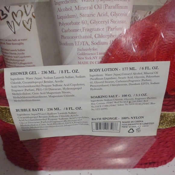 Goldessence -Rosemary Aromatherapy Bath 6Pc Gift Basket Set - Picture 4 of 4